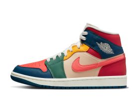 WMNS AIR JORDAN 1 MID SE 'MULTI-COLOR'